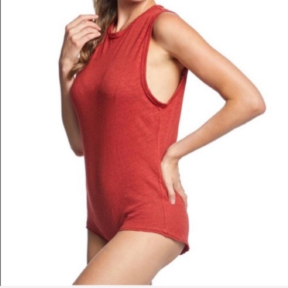 Free People | Bodysuit Terra-Cotta | Sz L - Picture 6 of 7